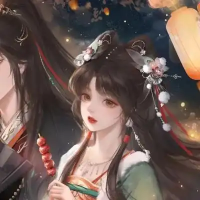 古风仙气情侣头像cp