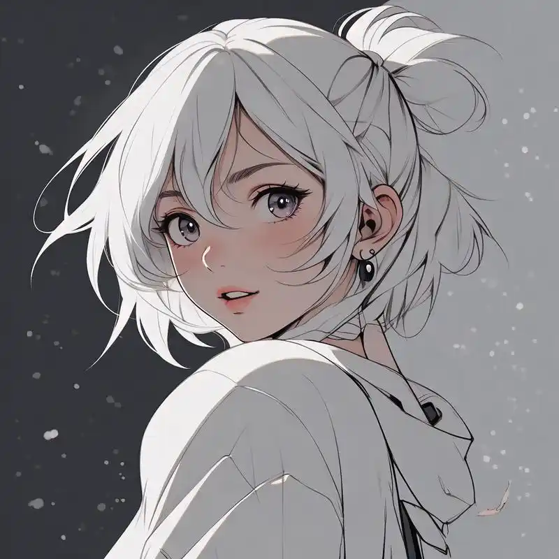 动漫风女生头像94简约又干净