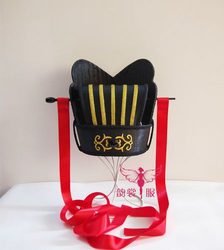 春秋战国古装帽子发冠古代丞相宰相大秦楚国官员发饰