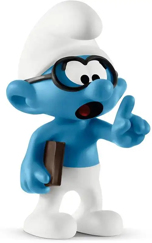 schleich 聪明的蓝精灵