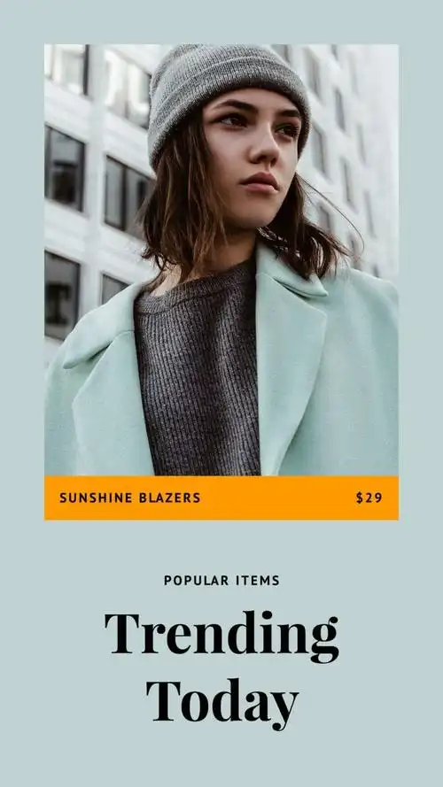 主图海报版式设计小清新素材合集ins风格高逼格海报广告设计合集