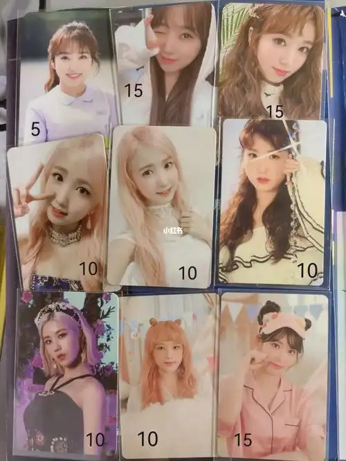 twice izone oh my girl小卡