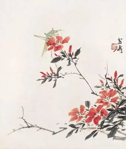 王莹没骨花鸟画教程牵牛花13王雪涛小写意花鸟鲜活多姿情趣盎然