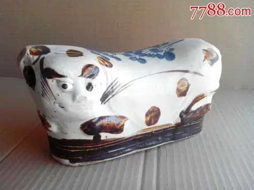 首页 零售 彩绘瓷/彩瓷 >> 清代磁州窑,枕头,包老,漂亮,自定9.