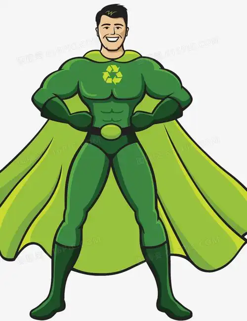 3 dpi格式 :ai授权方式: 不可商用i分享者:dominique超人环保卡通环保