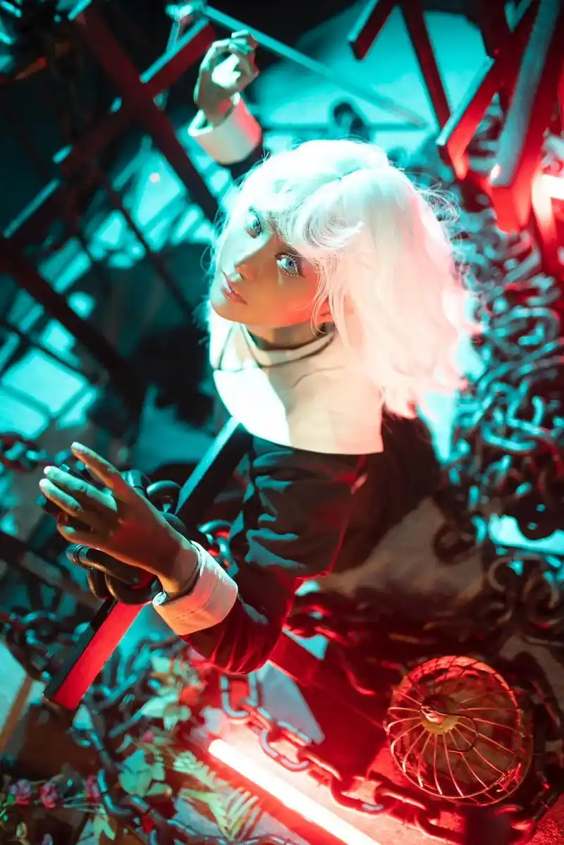 没拍过黑皮的摄影不是好摄影,客片分享#cos #二次元 哈哈 - 抖音