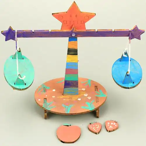 科学实验材料自制天平称儿童科普玩具diy手工科技小制作小发明