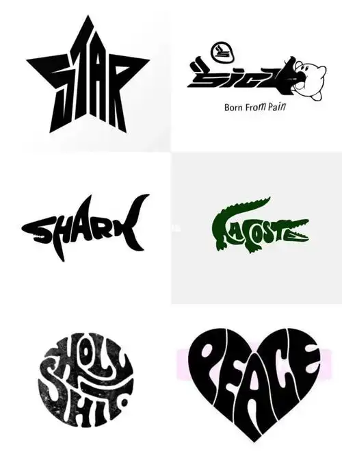 logo设计|字母图案元素组合|黑白炫酷