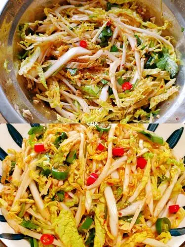 就想吃点爽口解腻的小凉菜75那就试试这道凉拌娃娃菜吧75做法简单