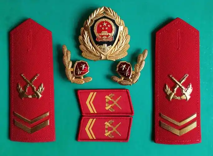 毛启国:武警07式警衔肩章图鉴