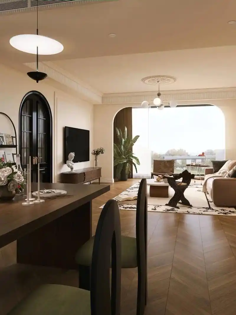 法式复古装修,颜值天花板!精致简单,浓烈又温馨!天然的氛围