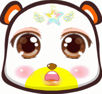 大眼睛卡通可爱猫咪gif动图_动态图_表情包下载_soogif