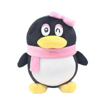 企鹅公仔 毛绒玩具qq企鹅玩偶婚庆娃娃创意生日礼物女生 q妹 40cm