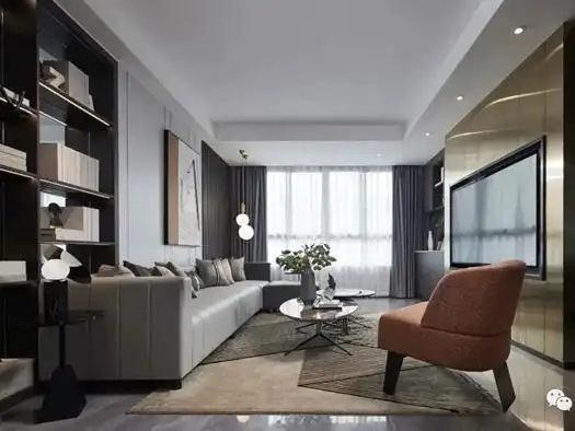 梵尼亚全屋定制|高级灰演绎至臻优雅,这样的组合也有流淌的自然气息.