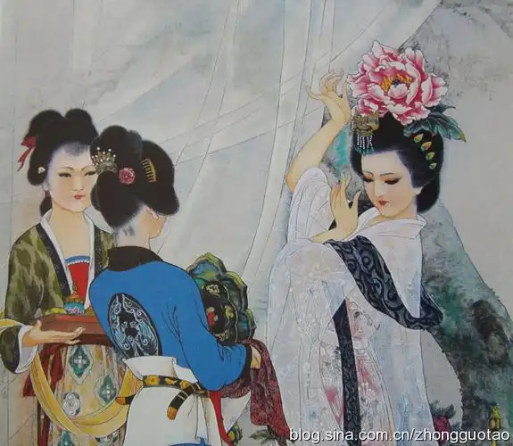 让人一见钟情的工笔仕女《杨诒钧作品欣赏》!