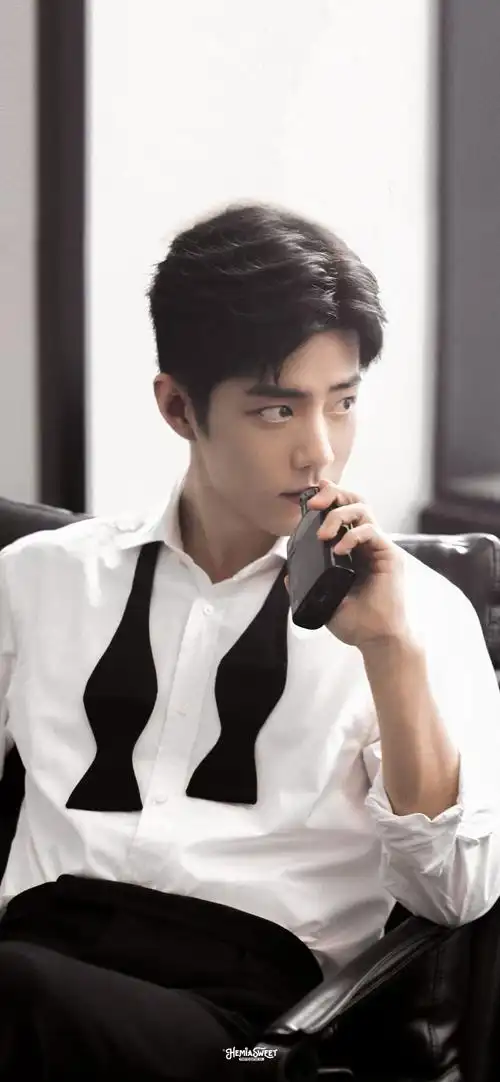 肖战##肖战白衬衫花絮照九宫格##肖战拉夫劳伦香氛代言人