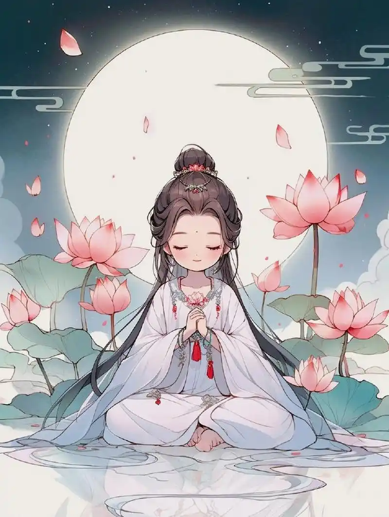 心无杂念女生头像 676767