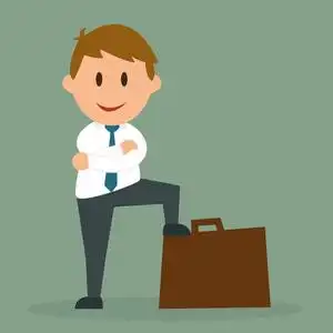 企业家插画图片