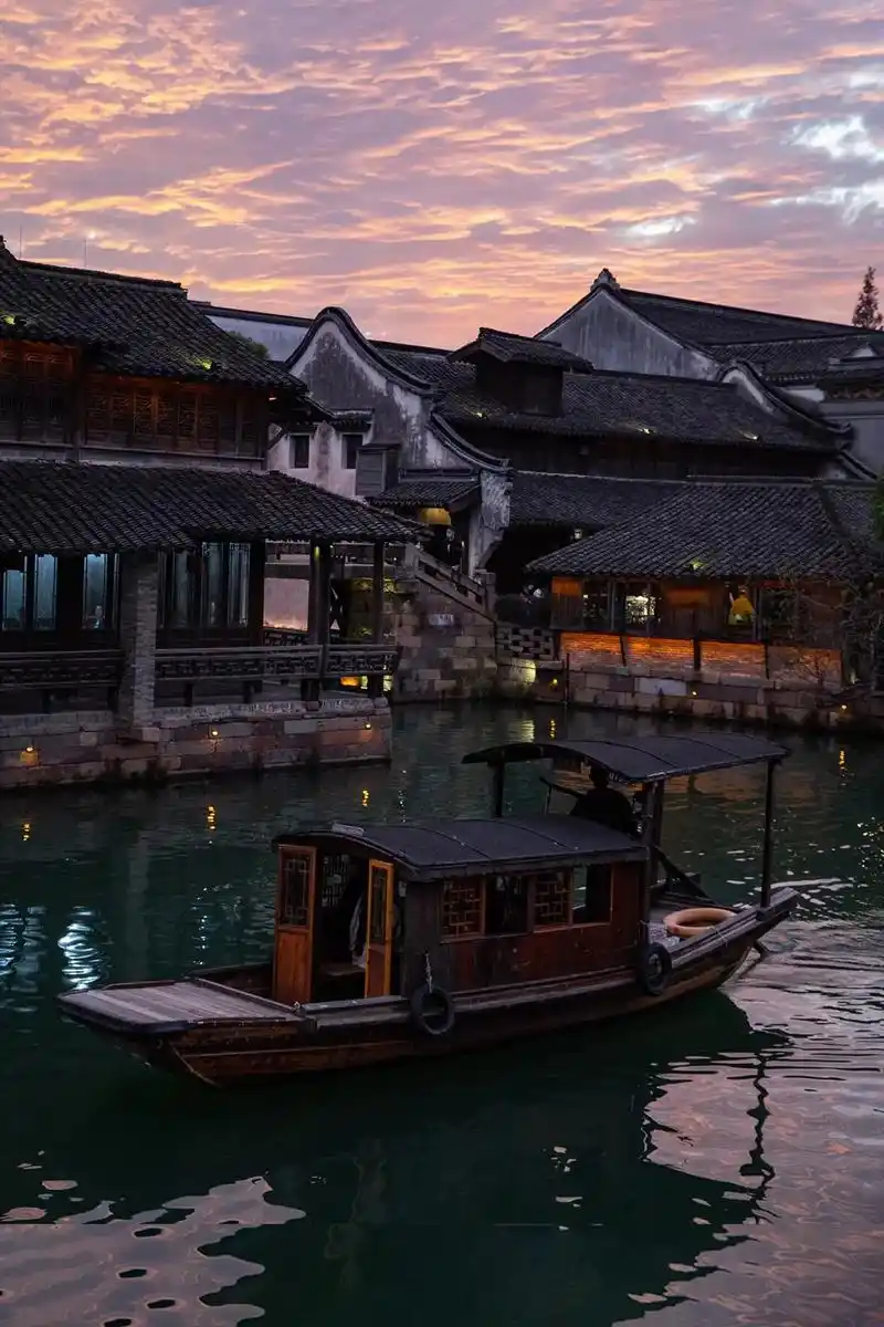 冬至,小桥流水江南乌镇从前慢的样子.