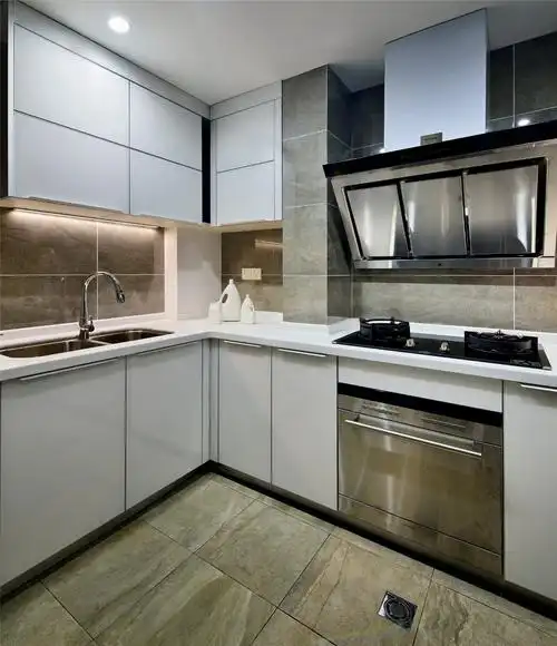 简约现代智能科技感高级感厨房装修效果图片_装修美图-新浪装修家居网