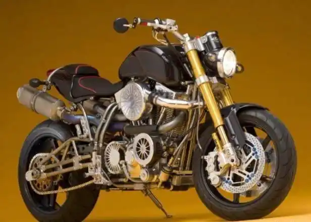 5,雅马哈roadstar bms斩波器:50万美元nn它也被称为镀金定制斩波器.