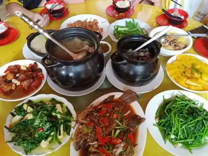 咕噜咕噜,,肚子饿了,一看时间,该吃饭了,在家长的精心安排下,丰盛的