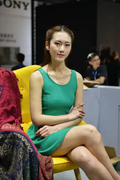 2017北京p&e最后一天的美女们!