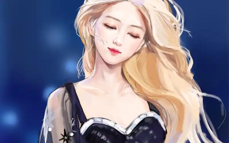 【procreate】blackpink rosé 朴彩英 绘画过程