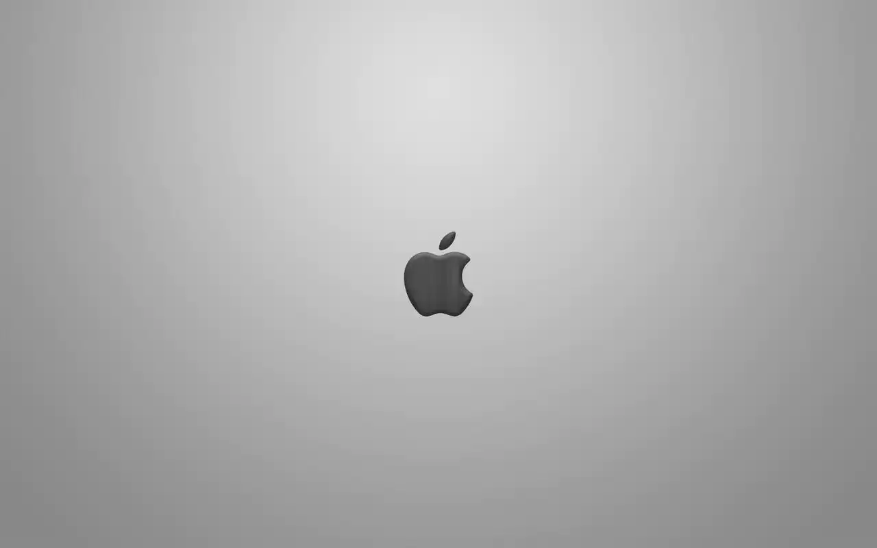 > 炫酷简约的苹果高清桌面壁纸(1920×1200)