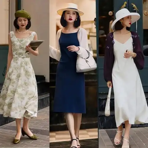 打扮艳丽,也并不是所谓的珠光宝气,而是穿着整洁干净,知性大方有气质