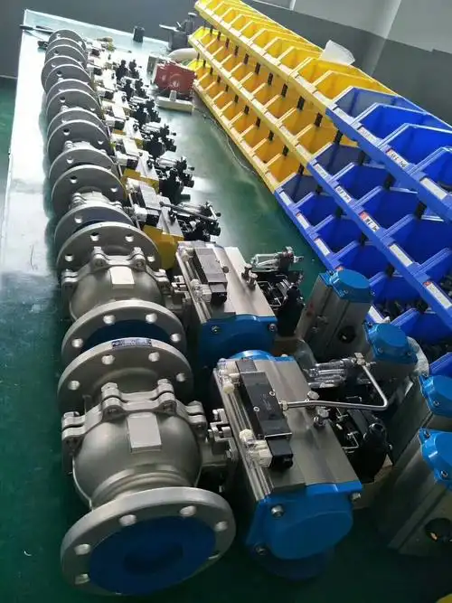 三维阀门气动不锈钢球阀