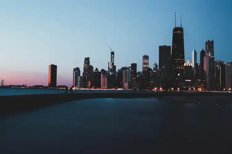 4k 桌面, 城市, 城市的灯光