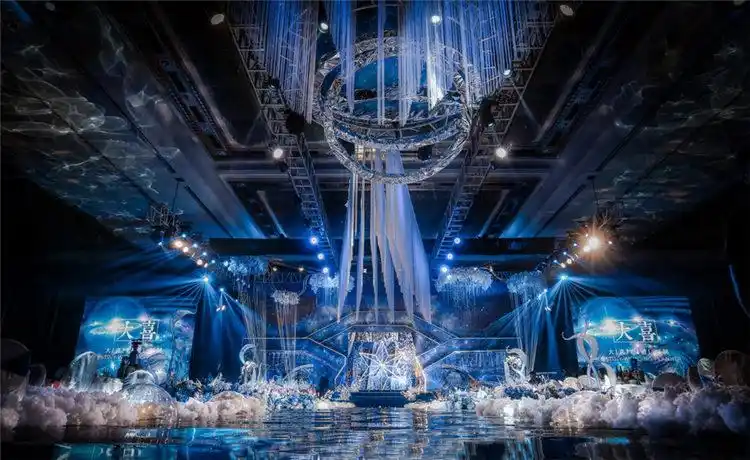 蓝色星空主题婚礼【长沙蜜匠婚礼】