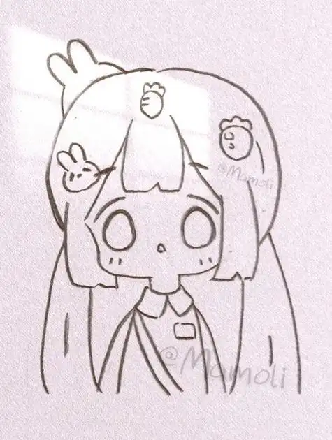 q版人物怎么画简笔画