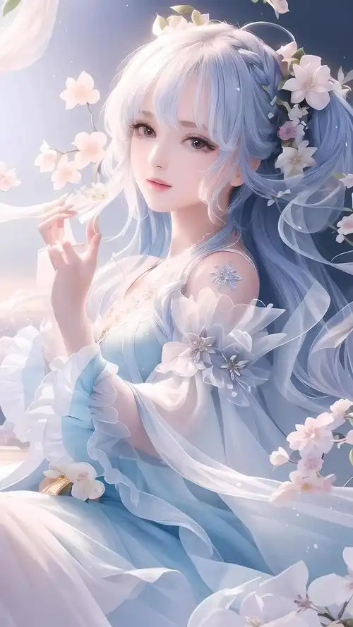 横竖屏古风类电脑ai绘画图集动漫卡通二次元穿搭手机高清壁纸