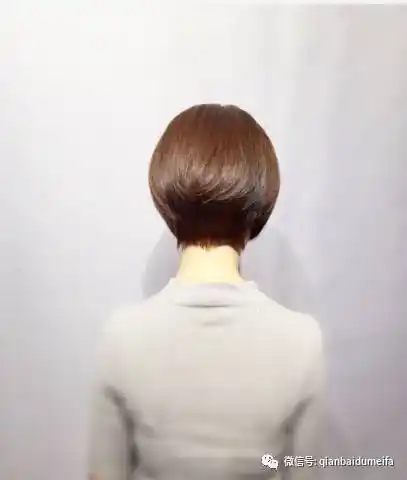 最经典的发型--波波头发型