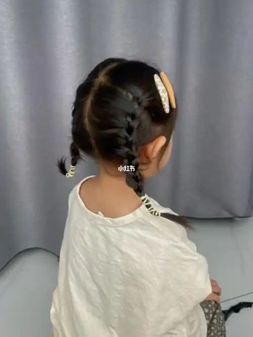 看着俏皮又可爱#儿童编发#编发教程#女宝宝发型