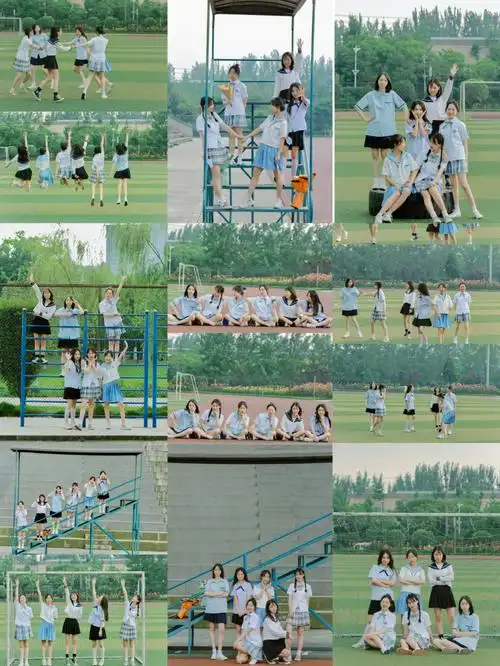 毕业寝室6人拍照姿势大合集成都约拍毕业照