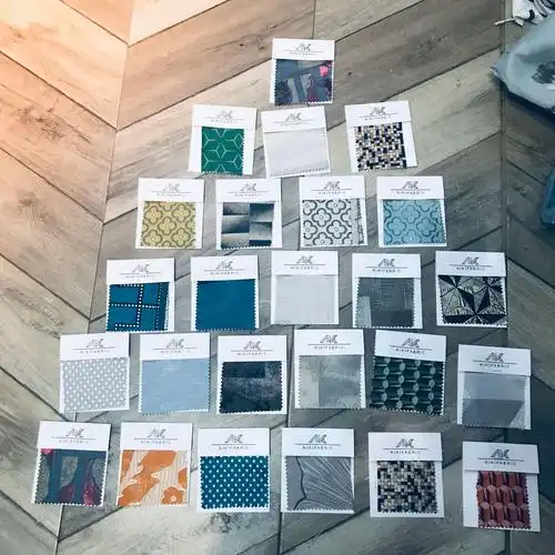 小样 样布 店内常规布料样卡颜色展示(可选5款)