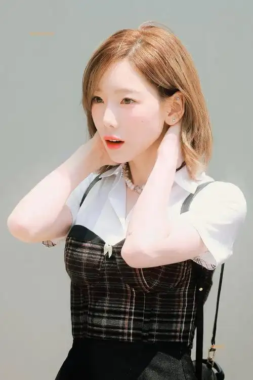 金泰妍短发造型##金泰妍圈粉相visual