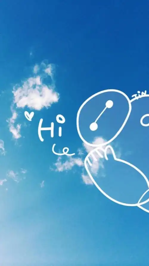 手机墙纸 可爱大白