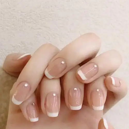 法式ins美甲成品可拆卸假指甲贴片女可卸孕妇穿戴甲片贴摘带持久