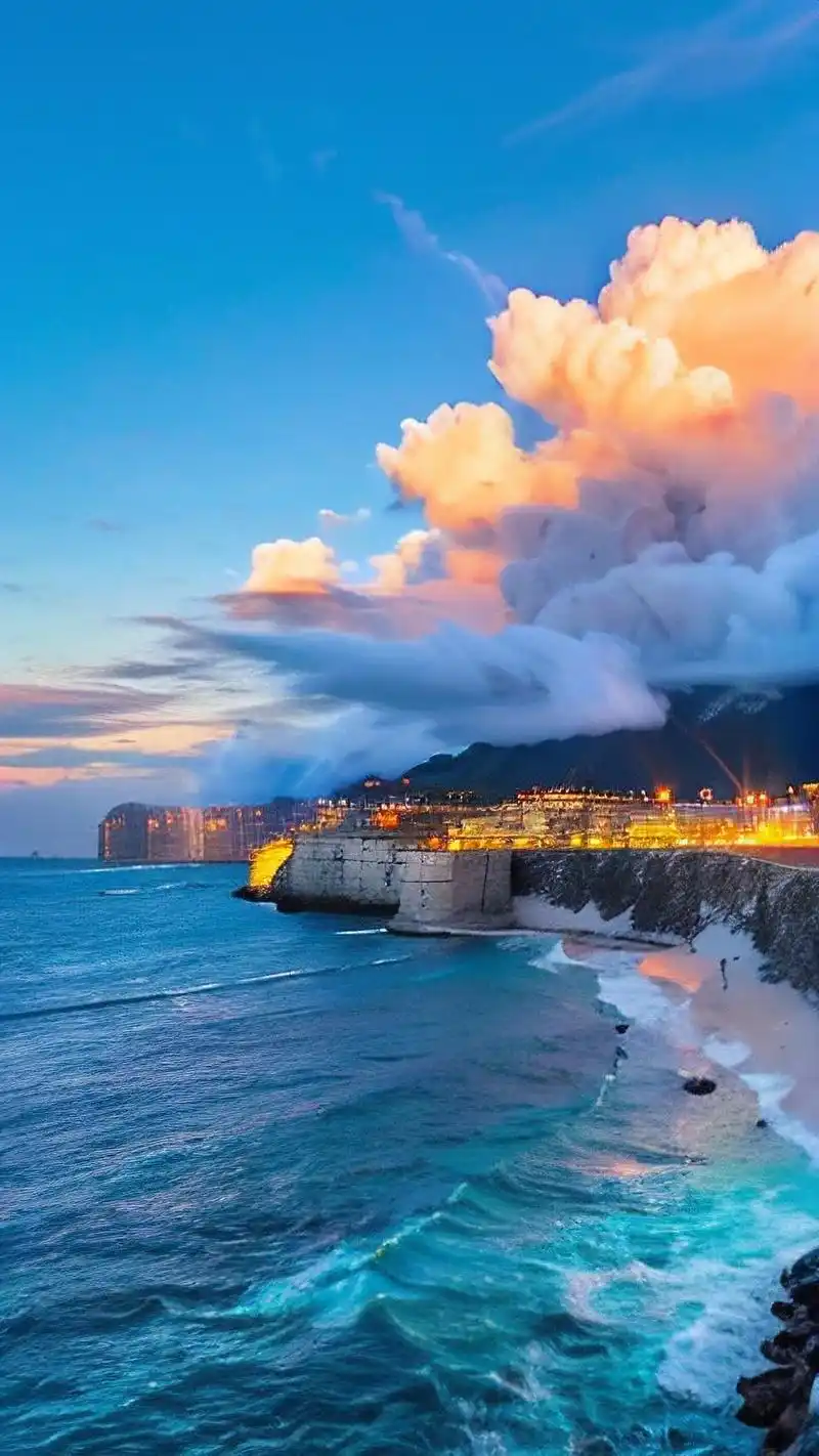 这里有一波绝美蓝色海洋壁纸等你来挑!