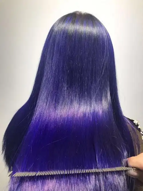 头发打蜡膏抛光护理护色锁色剂蓝黑透明色植物不伤发蜡染发膏孔雀绿