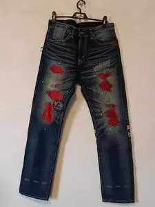 tb7626759426淘宝陈冠希clot牛仔裤,李维斯联名合作clot长寿末日鬼