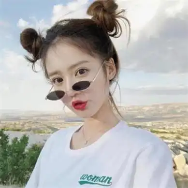 小清新女生头像笑容甜美爱笑的女生运气不会差的