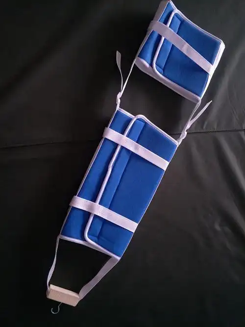 家用下肢牵引固定带骨科大腿部股骨头髋关节下拉伸器皮牵引带定制儿童