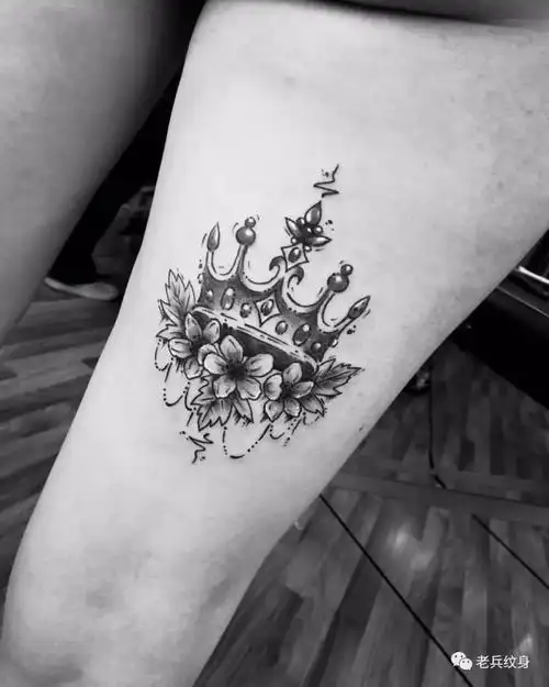 纹身素材皇冠纹身图案