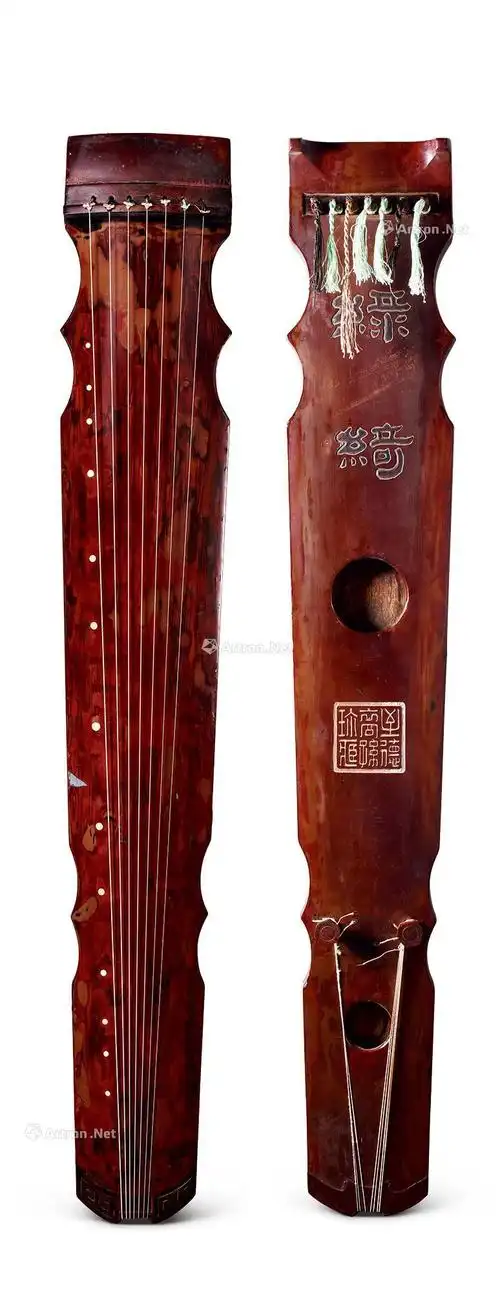 凤势式绿绮琴-凝韵山房珍藏古琴·书斋清供-雅昌拍卖