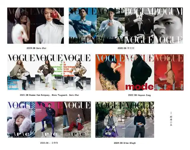 【专题】  — —  vogue korea 历年周年刊封面集